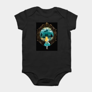 Alice in wonderland Baby Bodysuit